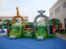 INFLATABLE PLAYGROUND GREEN ZOO