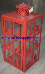 big metal lanterns candle holders