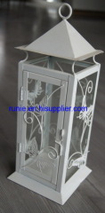 big metal lanterns candle holders