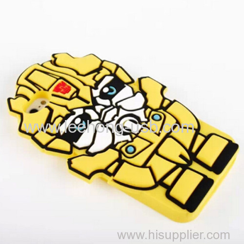 Transformers design silicone cases for mobile phone