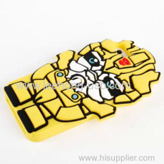Transformers design silicone cases for mobile phone