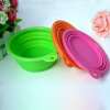 Silicone kitchen collapsible bowl for pet dog