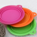 pet silicone foldable bowl