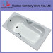 drop-in square cast iron bathtub