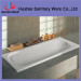 casr iron built-in square bathtub