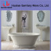 classic bathtub with pedestal