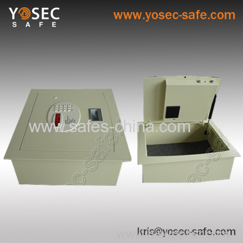 Laser cutting security hotel drawer safe with top opening hydraulic handle