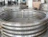 Custom S355+N Forged Alloy Steel Rolled Ring Forgings Flange ASTM DIN