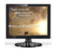 Multi Languages Wall Mounted Color HD LCD TV 15 " VGA USB For Indoor