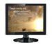 Multi Languages Wall Mounted Color HD LCD TV 15 " VGA USB For Indoor