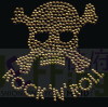 311 The skull of hot hot-fix heat transfer rhinestone motif design