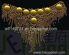 311 collarhot-fix heat transfer rhinestone motif design