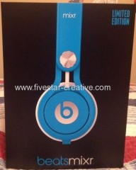 Christmas Sale Beats Limited Edition Mixr On-Ear DJ Headphones Neon Blue