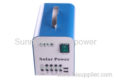 DC off-grid Solar Power System with 3W led light
