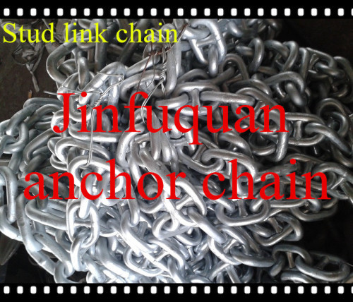 galvanized stud link chain