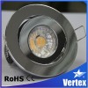 Modern design Dimmable round Chrome LED Ceiling Down Light