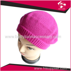 WINTER KNITTED BERET HAT