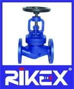 RIKEX-DIN CAST IRON/DUCTILE IRON (SDNR) GLOBE/ANGLE VALVE