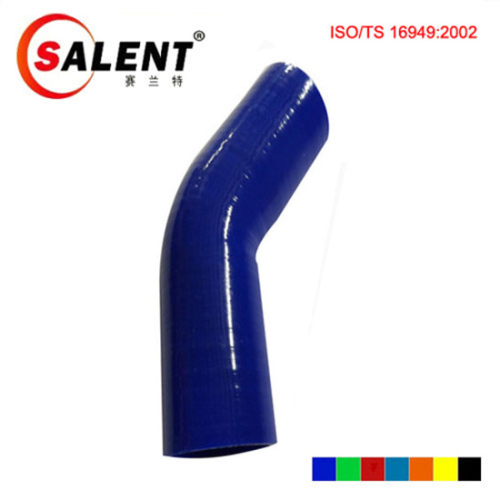 SALENT 1&quot; (25mm) High Temp Reinforced 45 Degree Elbow Coupler Silicone Hose