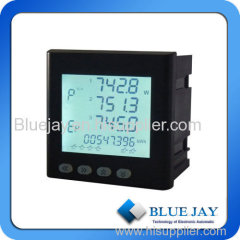 LCD Display With High Accuracy Power Meter With Fire Alarm Linkage