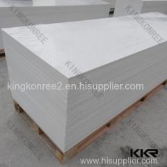 Glacier white acrylic solid surface sheet