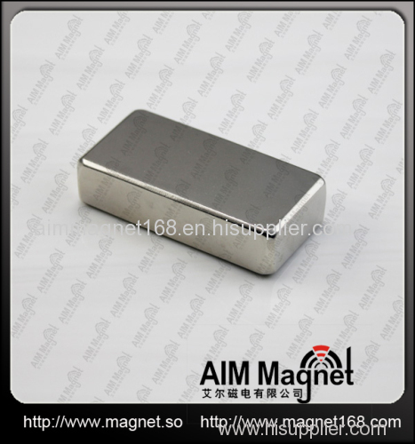 n52 powerful neodymium block magnet supplier