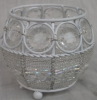 crystal beads candle holders