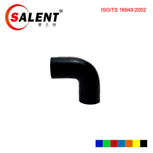 SALENT 3 1/2" (89mm) High Temp Reinforced 90 Degree Elbow Coupler Silicone Hose