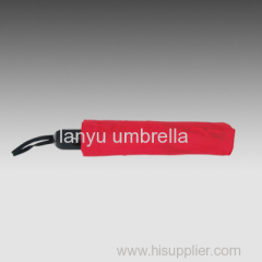 Automatic folding umbrella metal frame and fiber ribs promotional and advertising purpose budget items