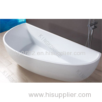 resin stone solid surface shower tub