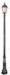 Classic Outdoor Pole Lamps Exterior Single Led Solar Collumn Lights 100W