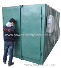 Gas Powered Powder Coating Ovens