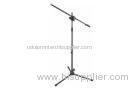 Metal Portable Music Stands black 98mm - 1680mm for Microphone