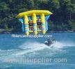 Exciting PVC Inflatable Fly Fishing Boats Banana Shape for 3 - 6 Person Aqua Games