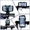 Dual Clip Universal Bike Handlebar Rotating Mobile Phone Mount Holders