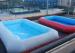 Blue PVC Inflatable water pools / blow up swimming pool with 1.3m Depth or customized