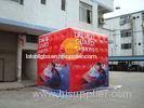 3.5m attractive filled cube balloon with four sides digital printing for Political events