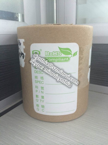 Custom Printable Adhesive Eco-friendly Coated Paper Label Stickers