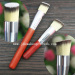 natual wooden handle foundation brush