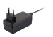 12V 1.5A power adapter for led cctv with Euro US AUS UK plug