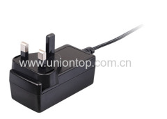 12V 1.5A power adapter for led cctv with Euro US AUS UK plug
