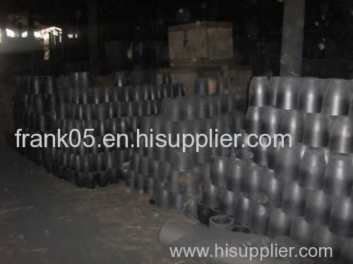 graphite crucible and protective casing