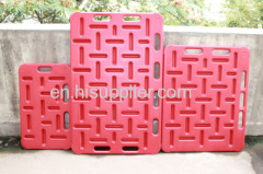 Portable plastic sorting panel