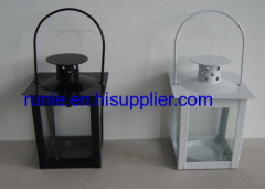 Metal lantern candle holders