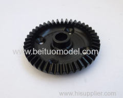 Rear reduction gear set for gas racing car with 2.4g transmitter