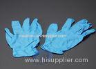 Blue 4mil powdered medical surgical high five synthetic nitrile exam gloves
