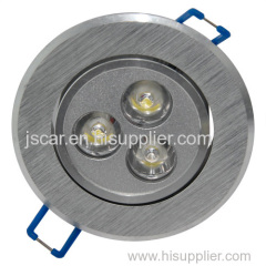 1*3W LED Round Home Interior Ceiling Down Light