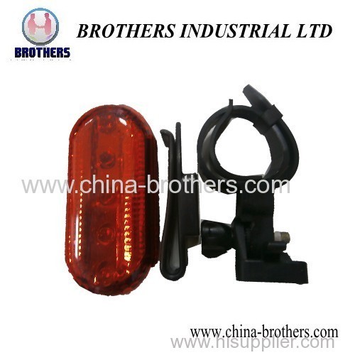 Red LED Multi-Function LED Bicycle Tail-Lamp