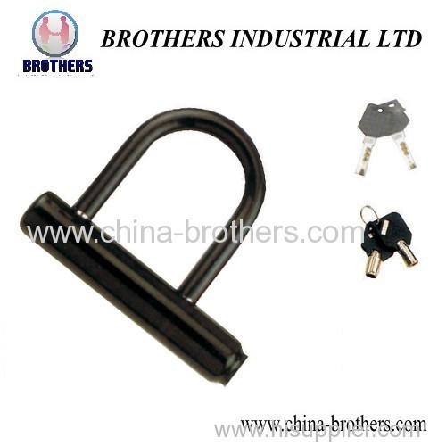 U-Shaped High Quality Black Bicycle Lock