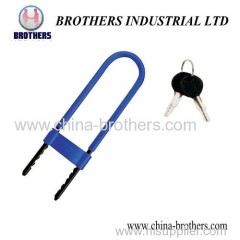 U-Shaped High Quality Blue Bicycle Lock